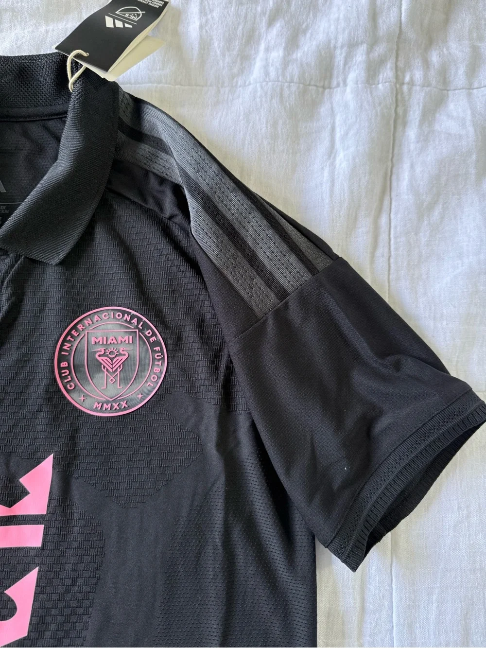 Adidas Inter Miami CF 26 Messi Away Authentic Jersey Black JL8494 | Size S NWT
